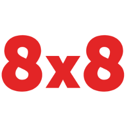 8X8 INC logo